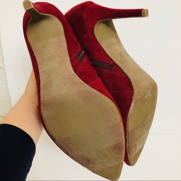 OLD NAVY Chelsea Boots dark Burgundy Wine Color as last picture - Picture 7 of 8